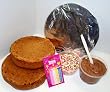 Scott's Cakes Create Your Own Cake / Chocolate Chip Cake and Chocolate Icing