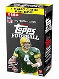 2008 Topps NFL Football Cards Blaster Box A (10 Packs of 10 Cards)