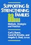 Supporting and Strengthening Families: Methods, Strategies, and Outcomes (Vol 1)