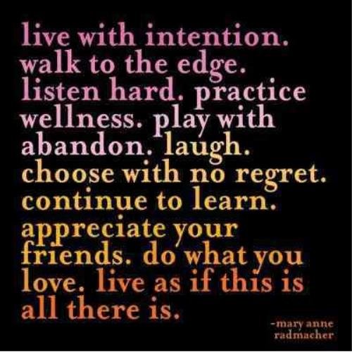 Live With Intention Journal