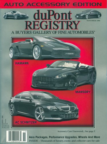 duPont REGISTRY A Buyers Gallery of Fine Homes, November 2006 Issue