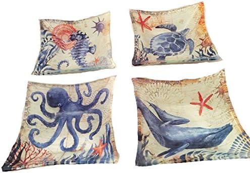 Prima Designs Coastal Sea Creatures Glass Small Dishes - Set of 4