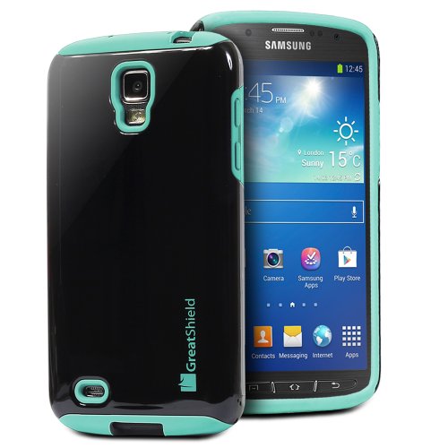 GreatShield NEON Series PC + Silicone Dual Layer Hybrid Case for AT&T Samsung Galaxy S4 ACTIVE / I9295 / SGH-I537 (Blue) GreatShield NEON Series PC + Silicone Dual Layer Hybrid Case for AT&T Samsung Galaxy S4 ACTIVE / I9295 / SGH-I537 (Blue)