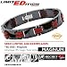 ROCHET MotoGP \ MAGNUM　ＢＲＡＣＥＬＥＴ BLACK CERAMIC+STEN IP BK+RED PU 　