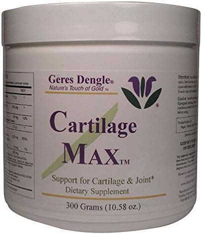Geres Dengle® CARTILAGE MAX(TM) Natural Support For Cartilage Growth &amp; Maintenance Powder Mix. 250 Grams. Qty 3 $30.95 each.(3)