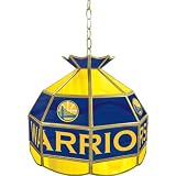 NEW Golden State Warriors NBA 16 inch Tiffany Style Lamp - NBA1600-GSW