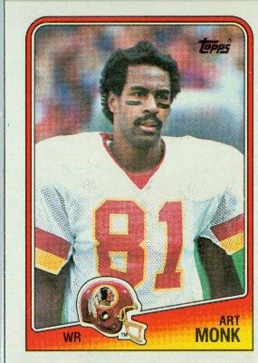 1988 Topps #12 Art Monk - Washington Redskins (Football Cards)