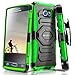 Galaxy Note 5 Case, Evocel [New Generation Series] Belt Clip Holster, Kickstand, & Dual Layer for Samsung Galaxy Note 5, Green (EVO-SAMNOTE5-XX12)