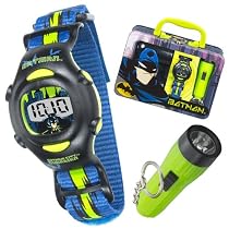 Armitron Kids' Batman Flashlight, Binoculars and Watch Set #800-59SET
