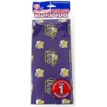NCAA Louisiana State Fightin Tigers Wrapping Paper