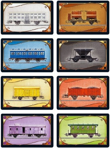Cover image : チケットトゥライド(ドイツ語版) 乗車券 (Ticket to Ride,ZUG UM ZUG)