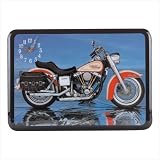 MOTORCYLE WALL CLOCK by SMK