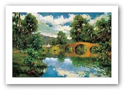 El Viejo Puente by Angel Ruiz de la Casa 33"x21" Art Print Poster