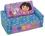 Dora the Explorer Flip-Open Sofa with Slumber Bag