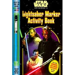 Lightsaber Marker Activity Book (Coloring Book)