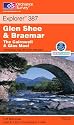 Glenshee and Braemar: The Cairnwell and Glas Maol (OS Explorer Map)
