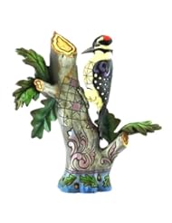 Home: Jim Shore Woodpecker on Branch "Knock on Wood" Figurine 5.75"H - Jim Shore