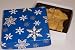 Gourmet Food : Scott's Cakes 1/2 lb Peanut Brittle in a Snowflake Box