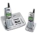Electronics : AT&T 2.4GHz DSS Dual Handset Cordless Phone System with Digital Answering, Call Waiting, & Caller Id