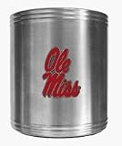 Mississippi (Ole Miss) Rebels Stainless Steel Can Cooler (Set of 4)