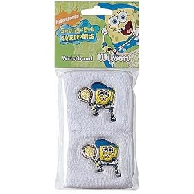 Wilson SpongeBob SquarePants Wristbands (2 Pack)