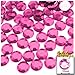 The Crafts Outlet 144-Piece Flat Back Acrylic Round Rhinestones, 10mm, Jet Black