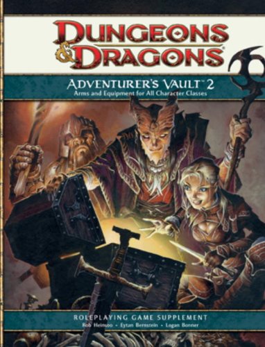 Cover image : Adventurer's Vault 2: A 4th Edition D&D Supplement