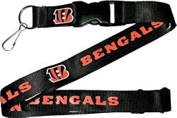 Cincinnati Bengals Lanyard Keychain