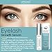 Eyelash Growth Serum for Long Eyelashes From Uptown Cosmeceuticals Contains Stem Cell & Myristoyl Pentapeptide-17, Dermatologist Lab Tested Lash & Eyebrow Growth Formula, 4 Months Supply, 3.5ml