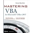 Mastering VBA for Microsoft Office 2007