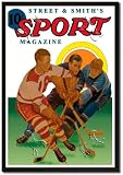 Framed Art Poster 20x30, Three Players Fight for the Puck