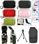 3n1 Combo - Holster or Carrying Case for Flip Video Mino F360 and MinoHD F460 Series Camcorder + Screen Protector Shield + Mini Stand (Flip Video Mino NOT included)