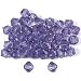 40 Tanzanite Bicone Swarovski Crystal Beads 5301 4mm
