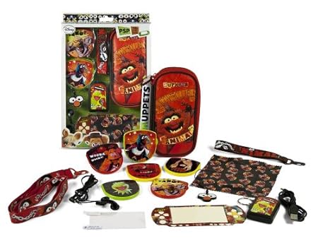 Kit d'accessoires 16 en 1 'Muppets' pour PSP