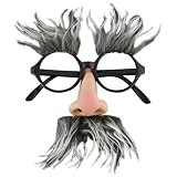 Adult Groucho Marx Geezer Costume Glasses