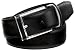 Alexander Julian Mens Leather Inlay Buckle And Loop Belt