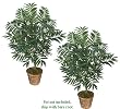 TWO 3' Artificial Bamboo Palm Trees, with No Pot,