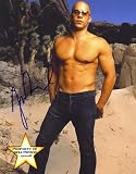 Gorgeous Shirtless Vin Diesel Signed 8x10 #A