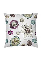 Savage Funda De Cojín Mada (Blanco/Multicolor)