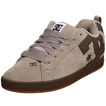 DC Men's Court Graffik Sneaker,Cobblestone/Mudd,15 M