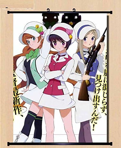 Home Decor Anime Yuri Kuma Arashi scroll poster 23.6x31.5 Inches -009