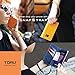 Galaxy Note 7 Case, TORU [SNAP STRAP] Note 7 Wallet Case with [CARD SLOT][SNAP BUTTON][WRISTLET] for Samsung Galaxy Note7 - Navy