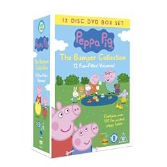 Peppa Pig Bumper Pack 12 Disc (Vol 1-12) [DVD]