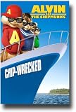 Alvin and the Chipmunks : Chipwrecked Poster -Promo Flyer 2011 Movie Animated - Jason Lee - Bow