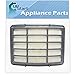 UpStart Components 2-Pack Reusable HEPA Filter for Upright Vacuum - Compatible with Shark NV356E, NV352, NV400, NV355, NV356, NV351, NV350, NV365E, XHF350, NV357, NV355E, Navigator Lift-Away XHF350