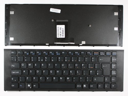 Sony Vaio VPC-EA33FXW Foul Frame Black UK Replacement Laptop Keyboard