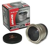 Opteka .42x HD² Wide Angle Panoramic Macro Fisheye Lens for Kodak EasyShare P880 Digital Camera