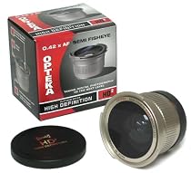 Opteka .42x HD² Wide Angle Panoramic Macro Fisheye Lens for Sony CyberShot DSC-W7 W5 W1
