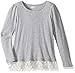 Crazy 8 Girls' Big Long-Sleeve Fashion Graphic