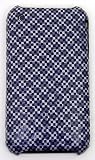 KingCase iPhone 3G & 3GS * Hard Case* Check Design (Blue) 8GB, 16GB, 32GB